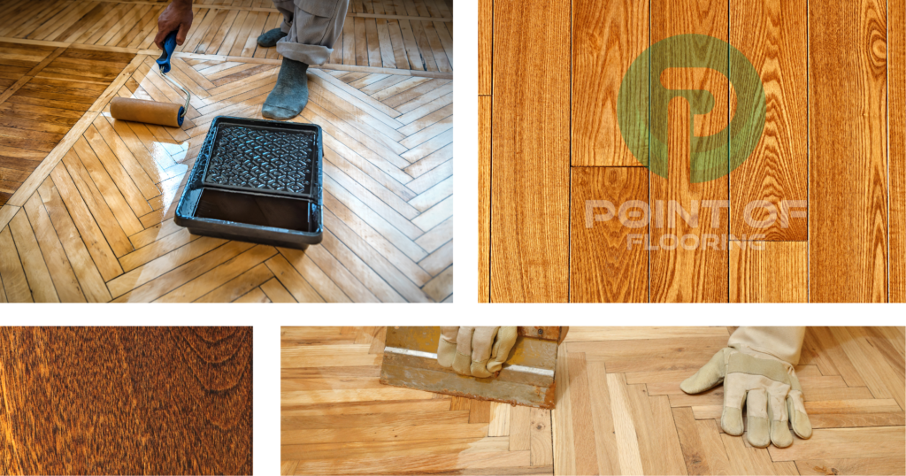 point of flooring, wood flooring, lvt flooring